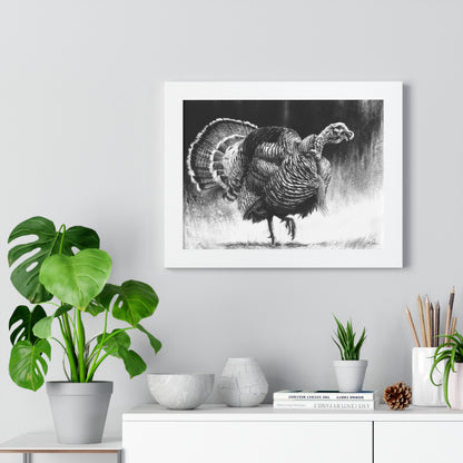 "Gobbler" Framed Paper Print