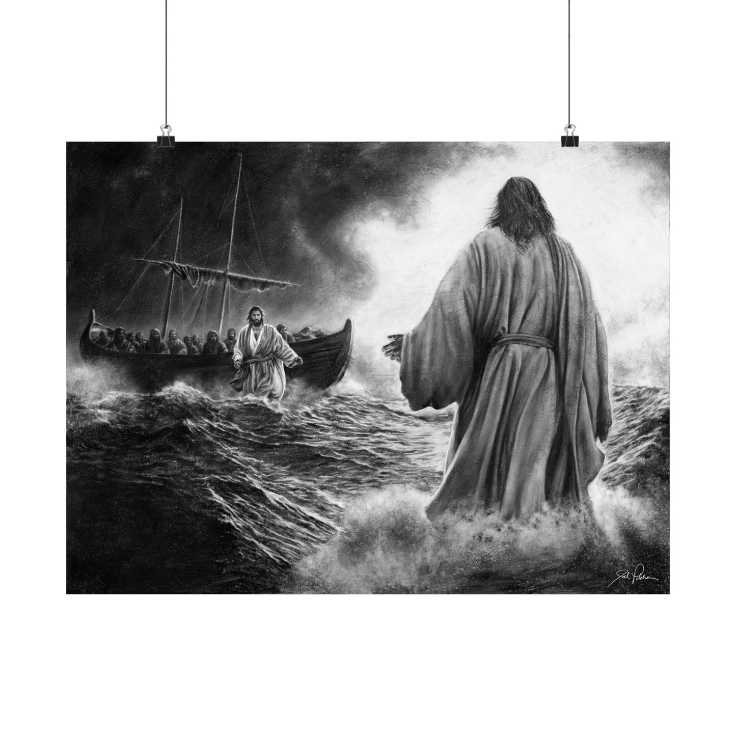 "Be Not Afraid" Premium Matte Paper Print