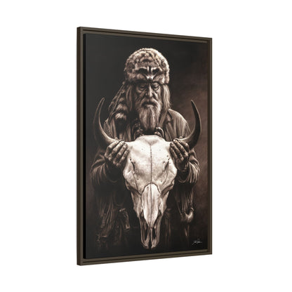"Legends of the West" Framed Canvas