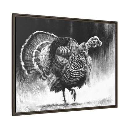 "Gobbler" Framed Canvas