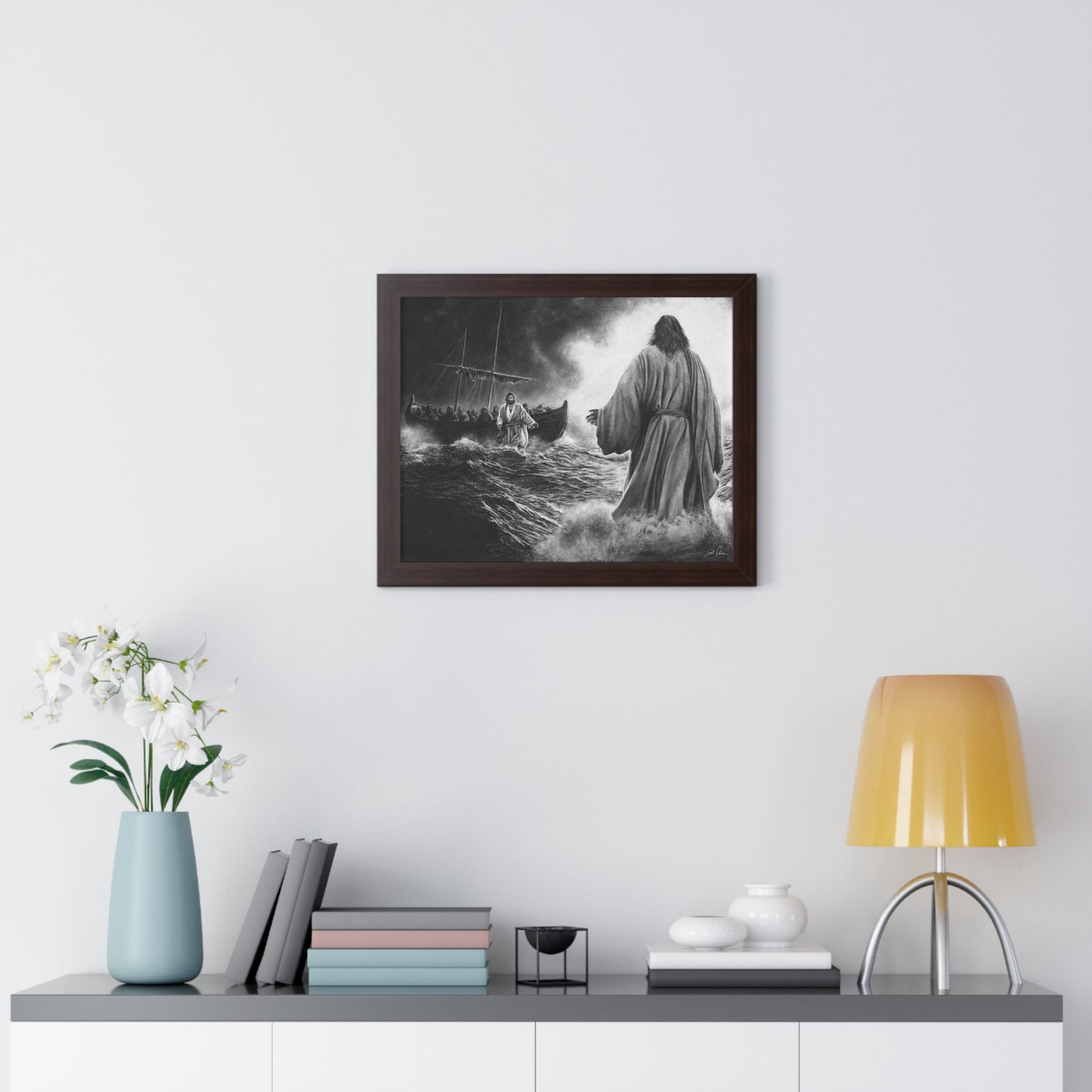 "Be Not Afraid" Framed Paper Print