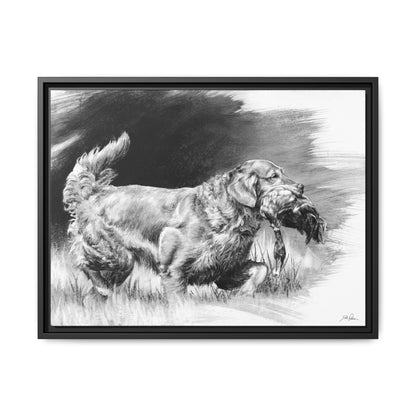 "Good Dog" Framed Canvas