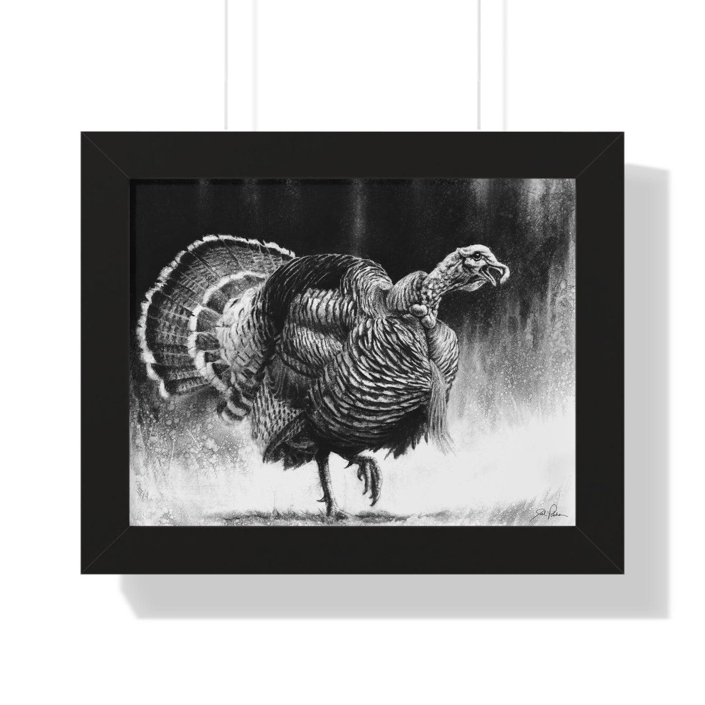 "Gobbler" Framed Paper Print