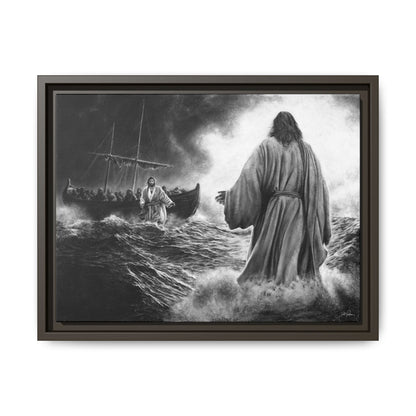 "Be Not Afraid" Framed Canvas