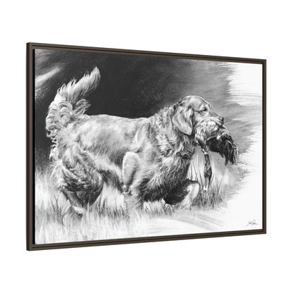 "Good Dog" Framed Canvas