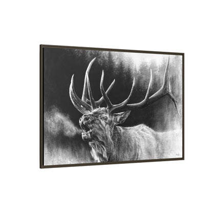 "Bugle Boy" Framed Canvas