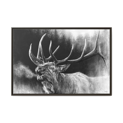 "Bugle Boy" Framed Canvas