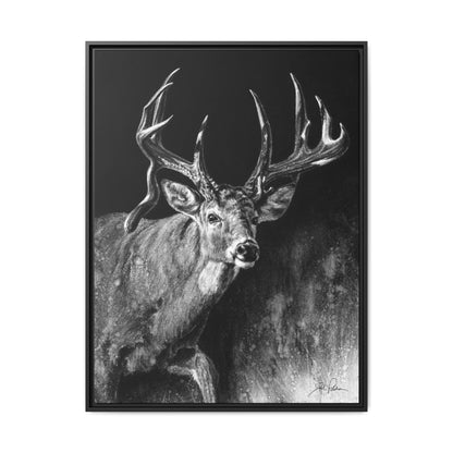 "Jaw Dropper" Framed Canvas