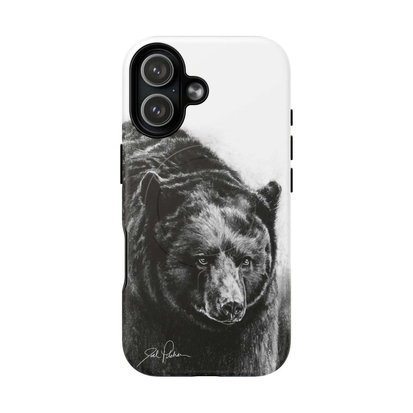 "Black Bear" Magnetic Tough Case