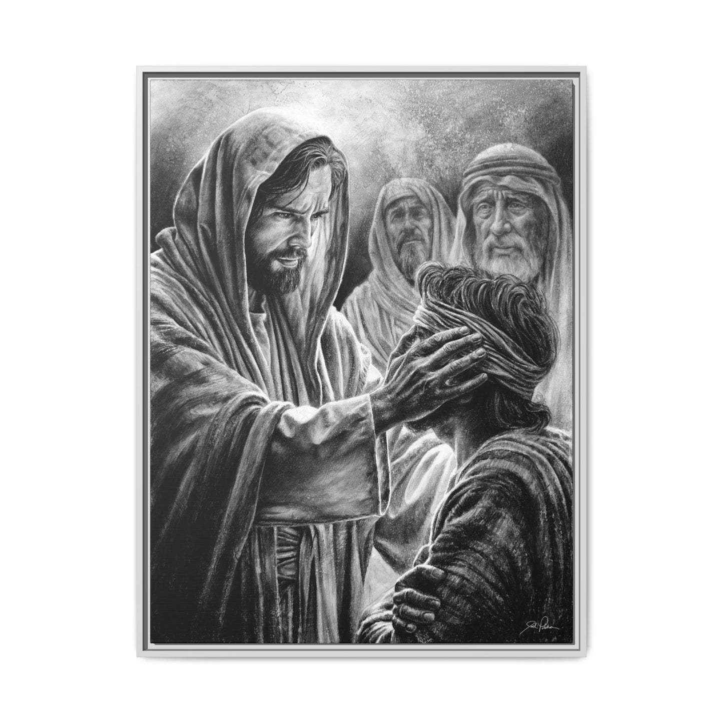 "That We May See" Framed Canvas