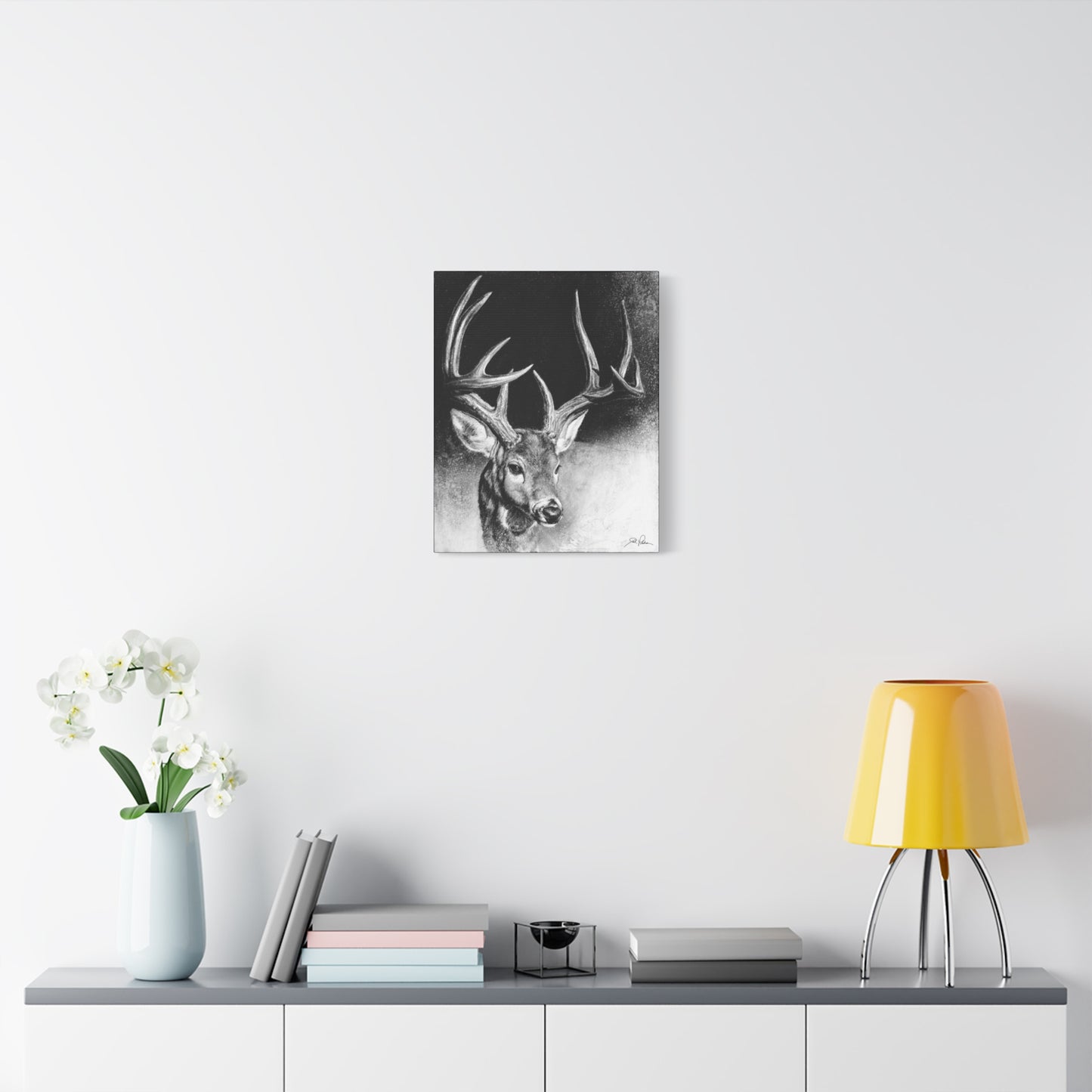 "Whitetail Buck" Stretched Canvas
