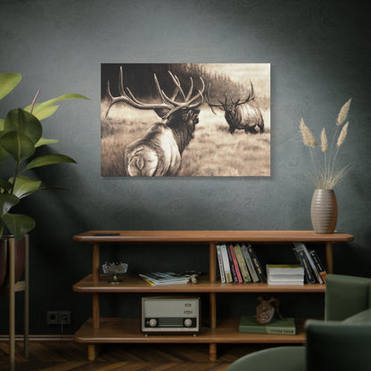 "Ready to Rumble" Stretched Canvas