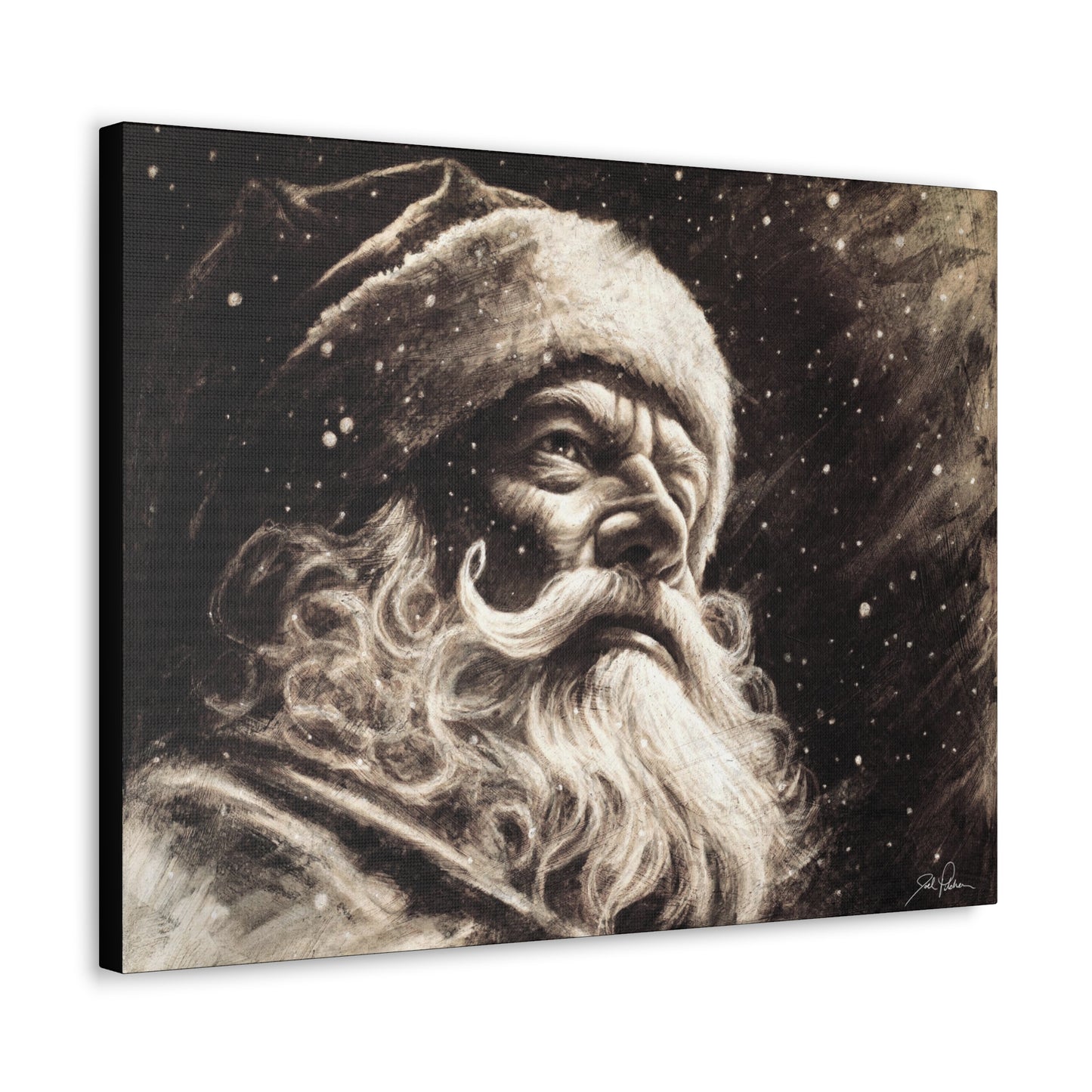 "Kris Kringle" Gallery Wrapped Canvas.