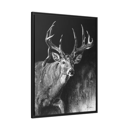 "Jaw Dropper" Framed Canvas