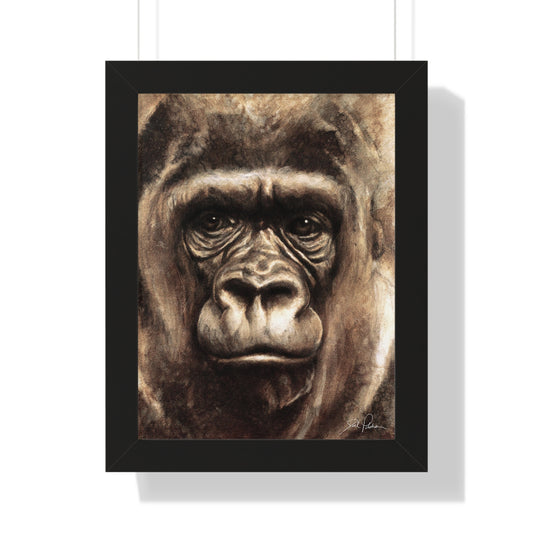 "Gorilla" Framed Paper Print