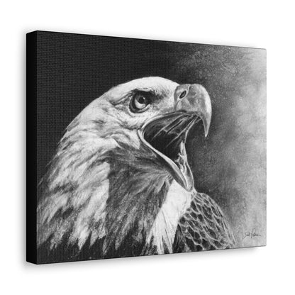 "Bald Eagle" Gallery Wrapped Canvas