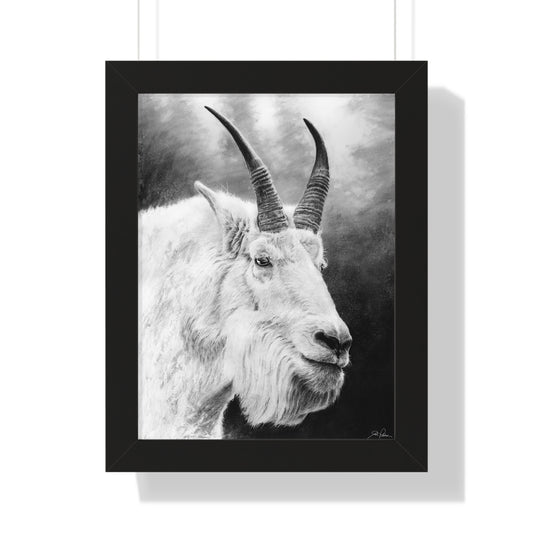 "G.O.A.T." Framed Paper Print