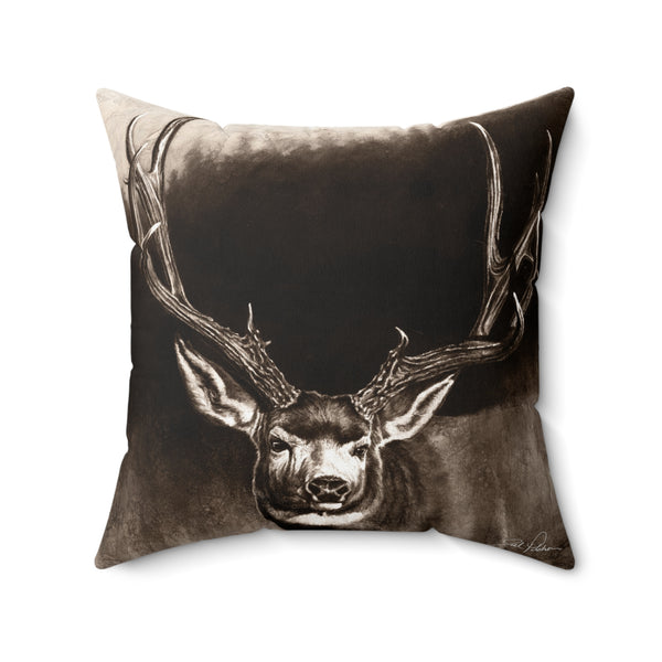 "Muley" Square Pillow.