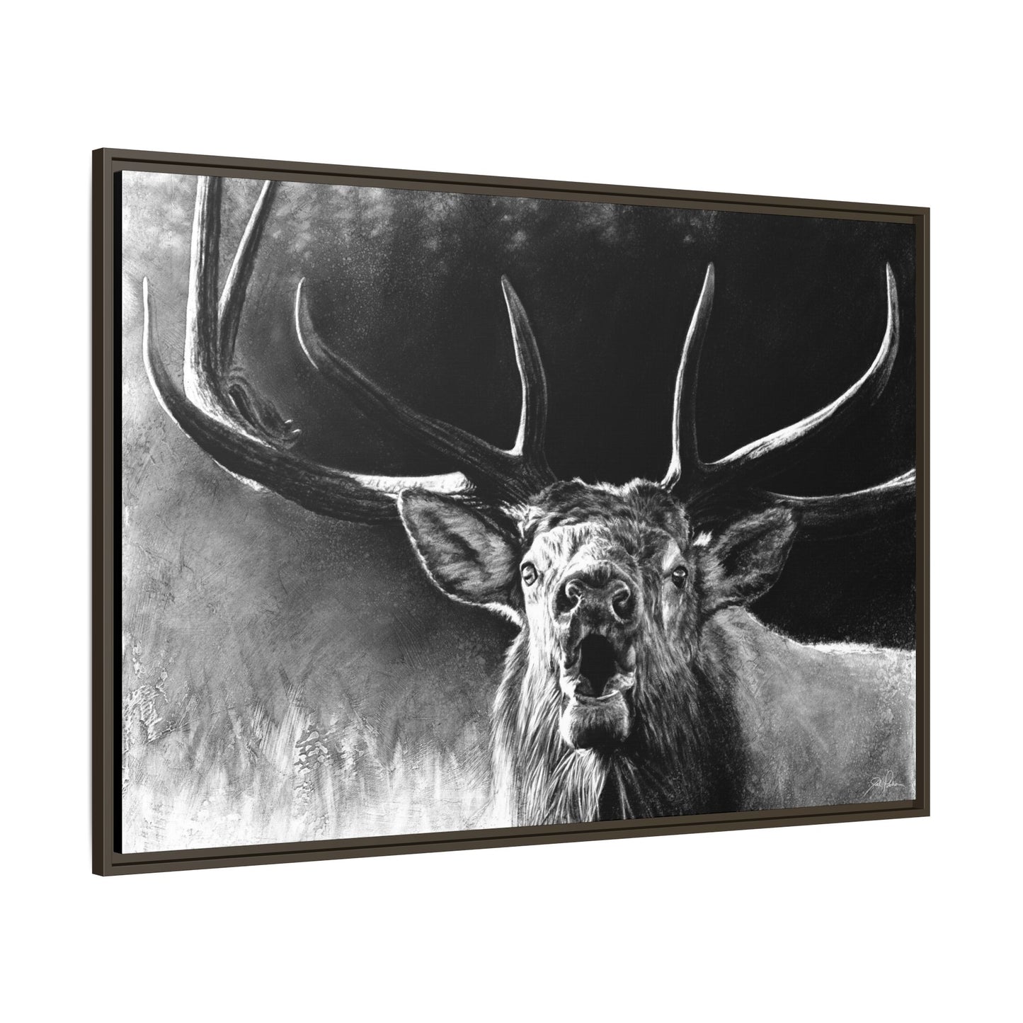 "Battle Cry" Framed Canvas