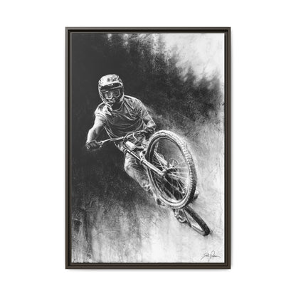 "Mountain Air" Framed Canvas