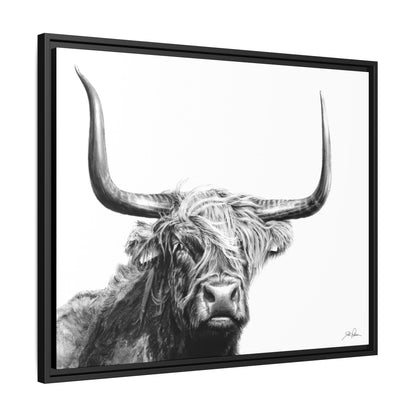"Highlander" Framed Canvas