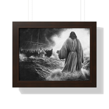 "Be Not Afraid" Framed Paper Print