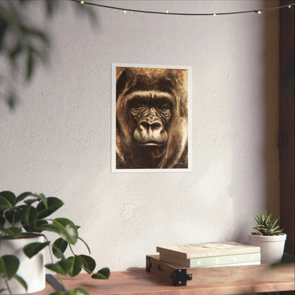 "Gorilla" Premium Matte Paper Print