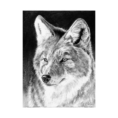 "Coyote II" Premium Matte Paper Print.