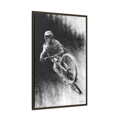"Mountain Air" Framed Canvas
