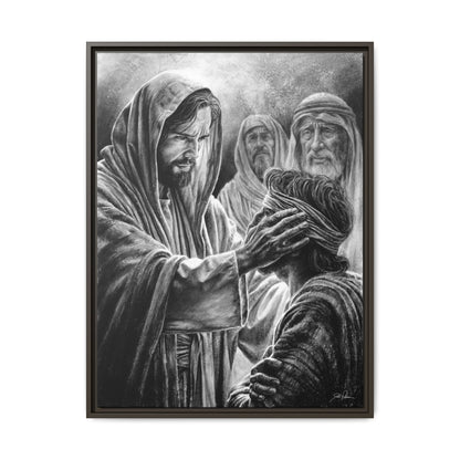 "That We May See" Framed Canvas