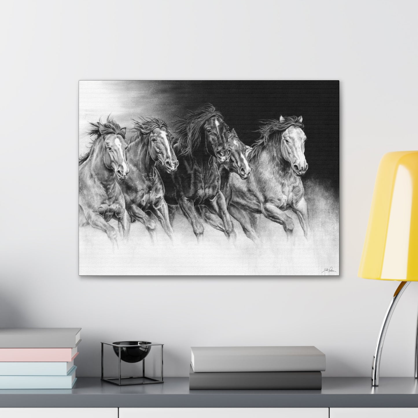 "Wild Bunch" Gallery Wrapped Canvas