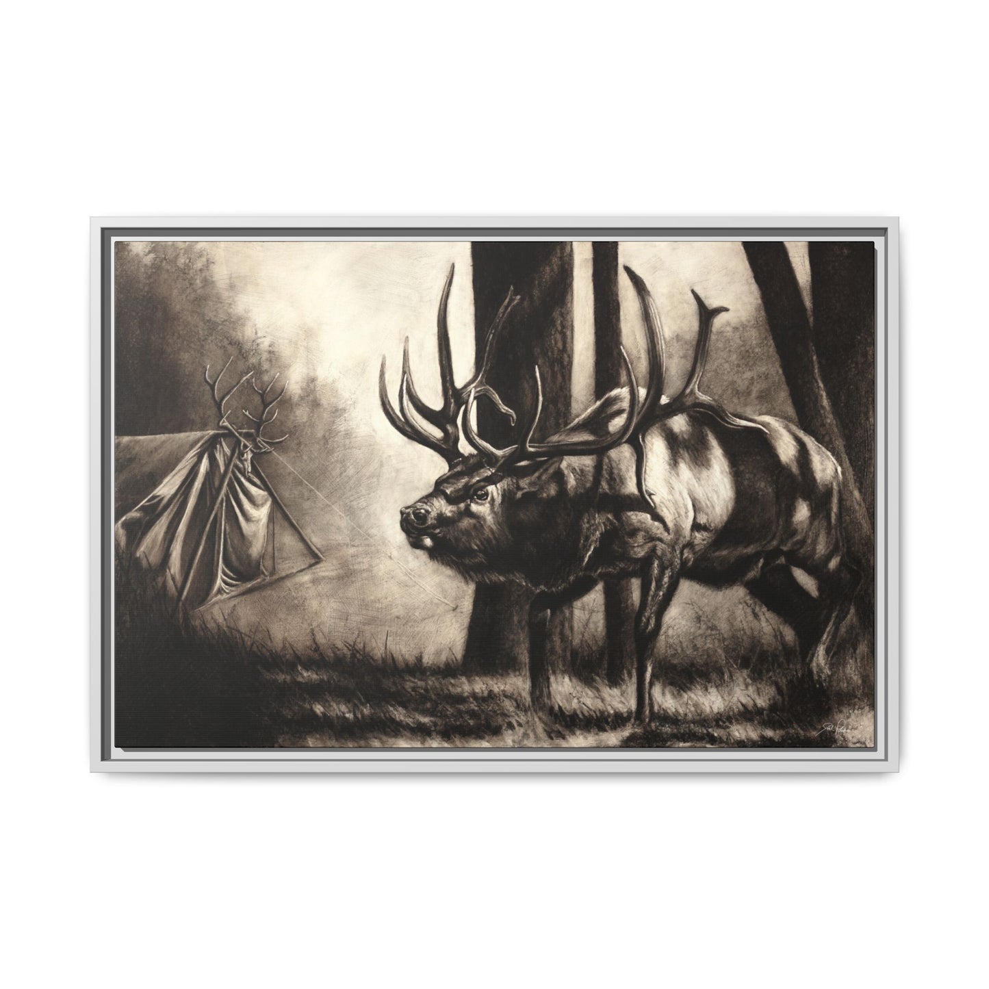 "Family Ties" Framed Canvas