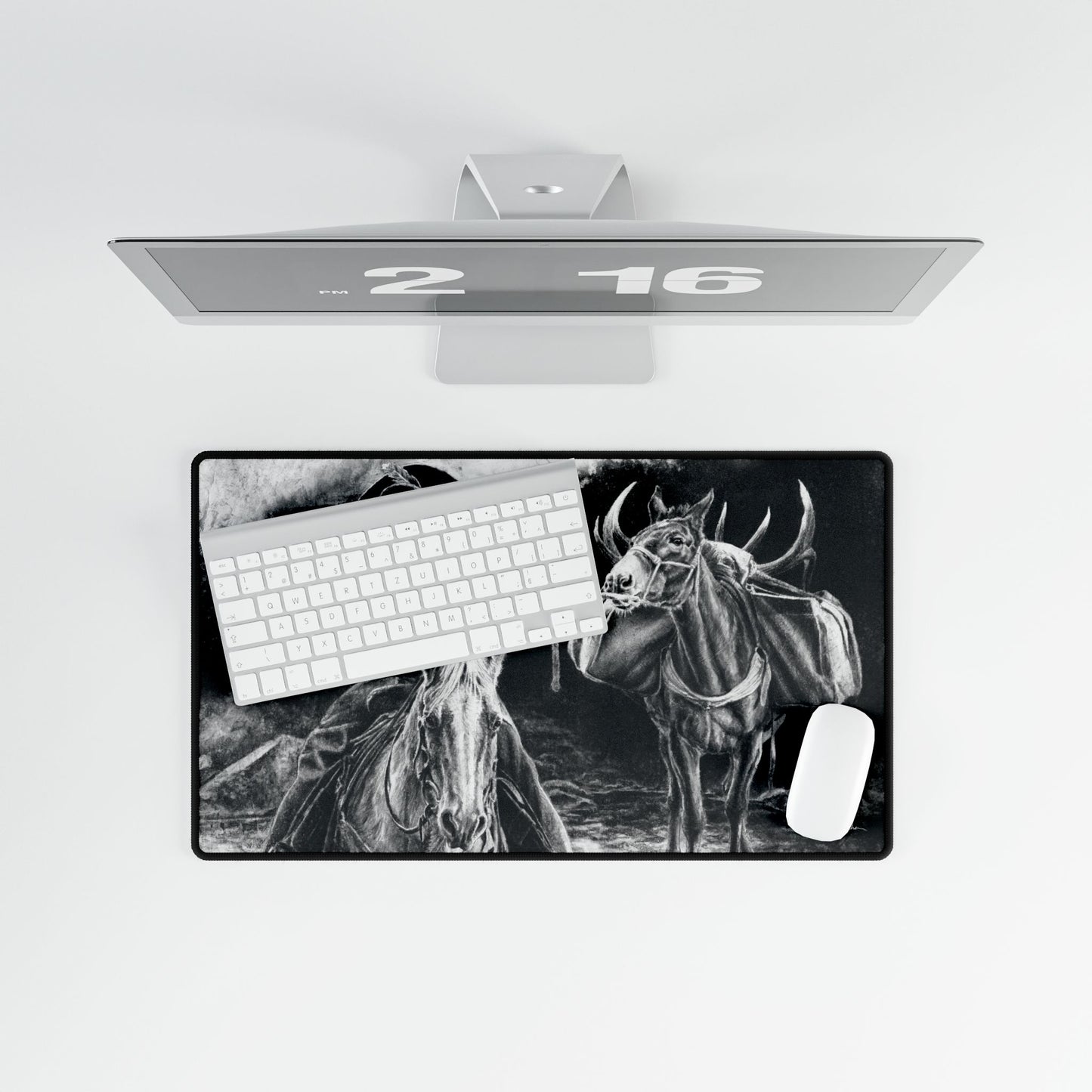 "Shallow Crossing" Mouse Pad