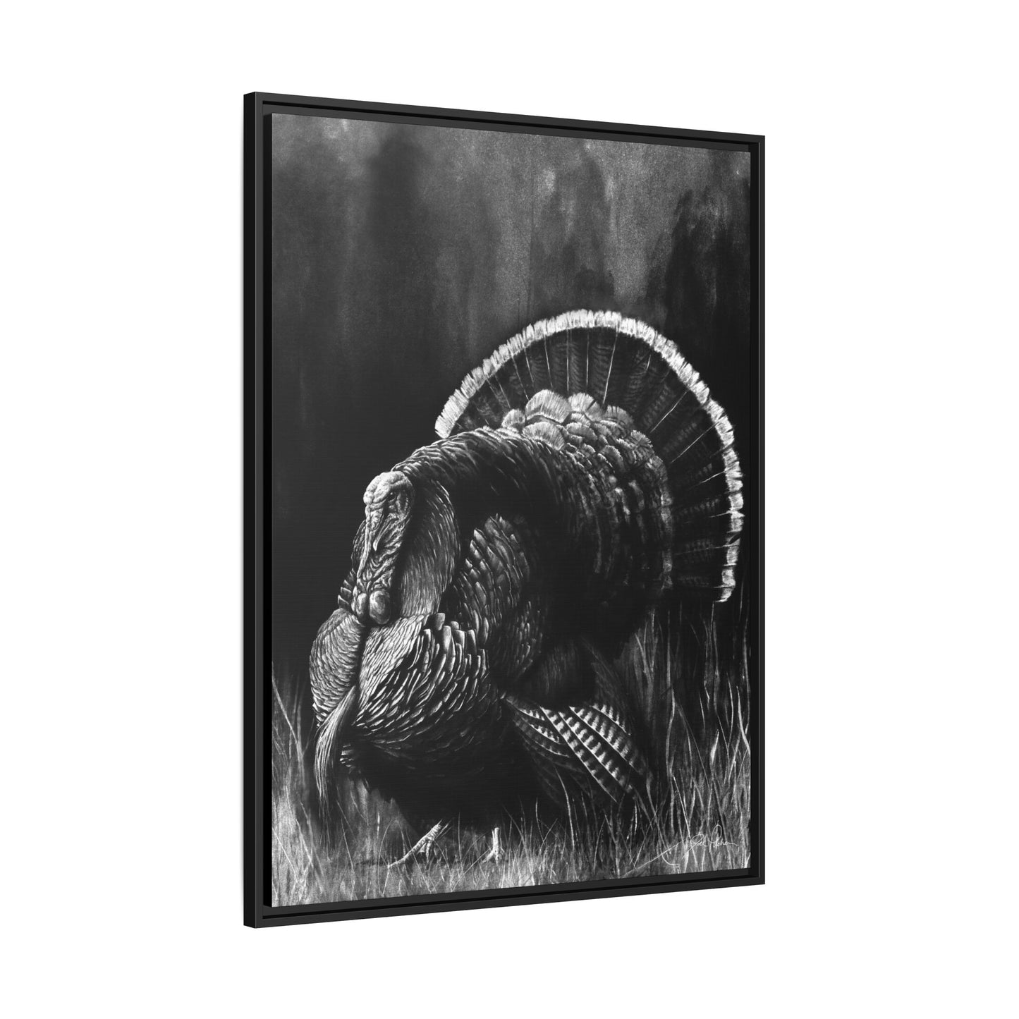 "Light It Up" Framed Canvas