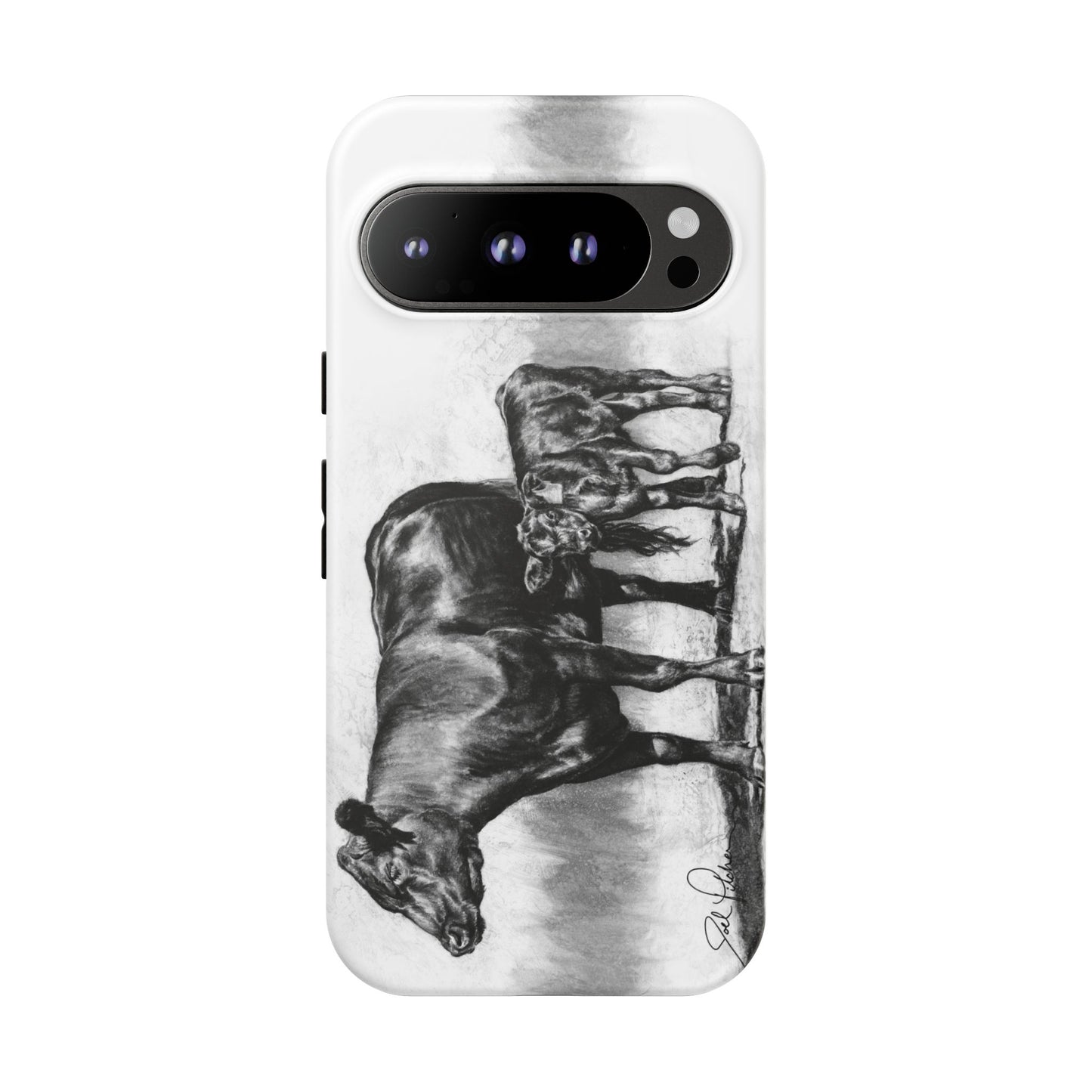 "Mama Cow & Calf" Smart Phone Tough Case