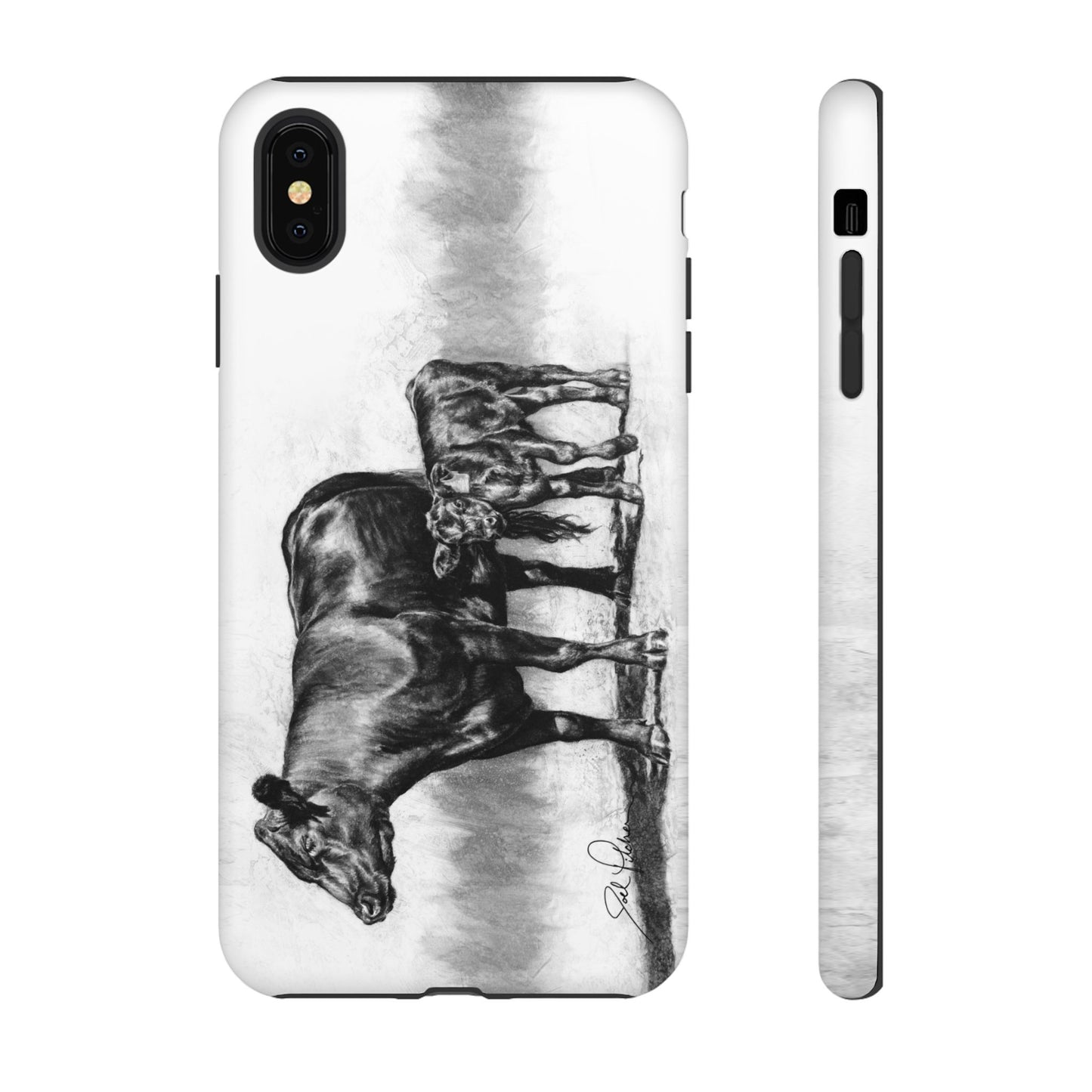 "Mama Cow & Calf" Smart Phone Tough Case