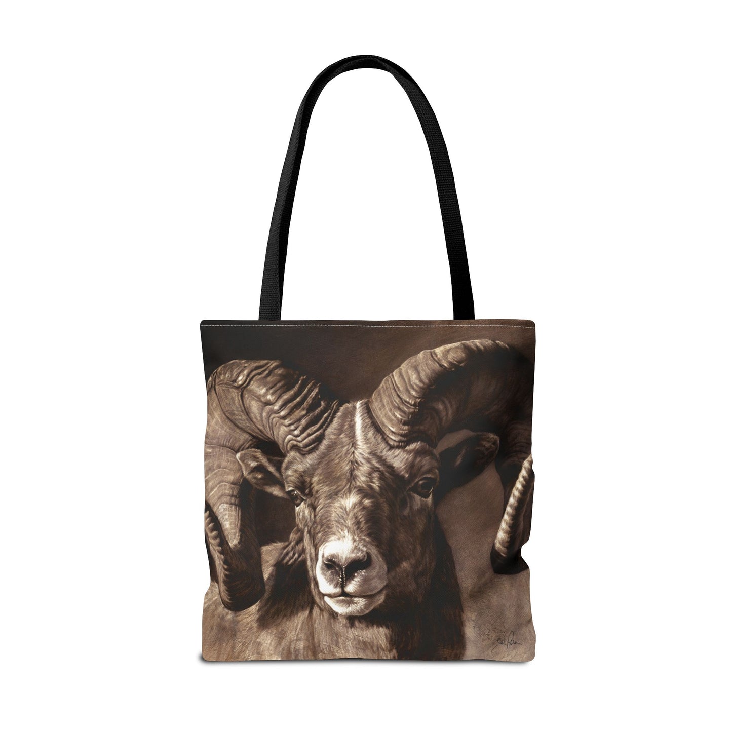 "Full Curl" Tote Bag