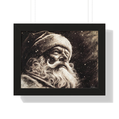 "Kris Kringle" Framed Paper Print