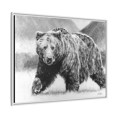 Grizzly II" Framed Canvas
