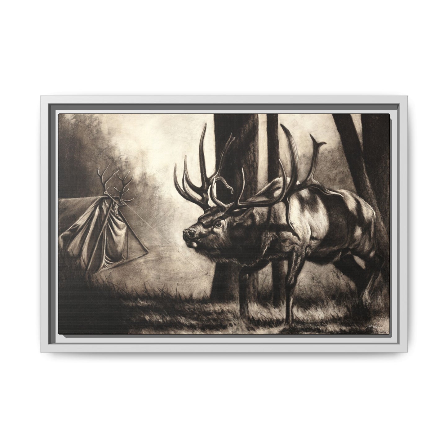 "Family Ties" Framed Canvas