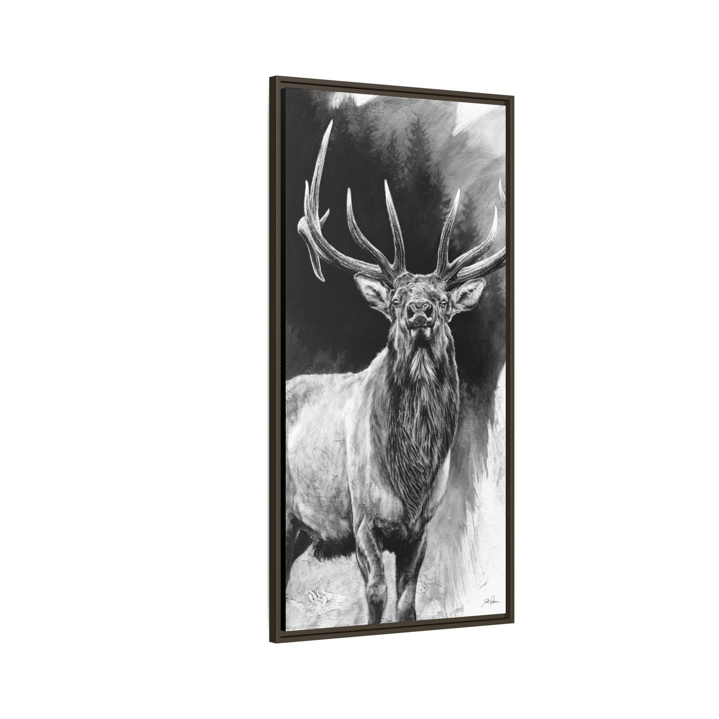 "Standing Tall" Framed Canvas