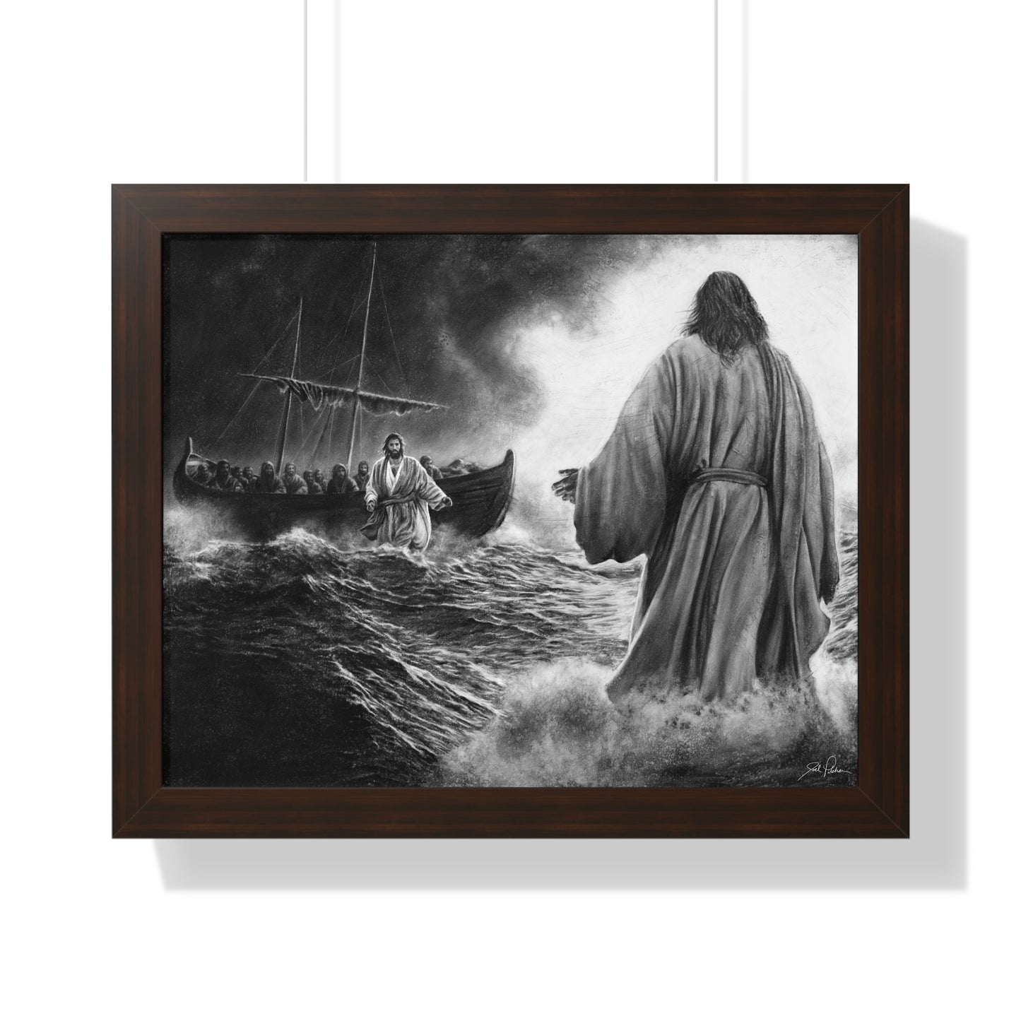 "Be Not Afraid" Framed Paper Print