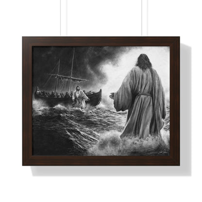 "Be Not Afraid" Framed Paper Print