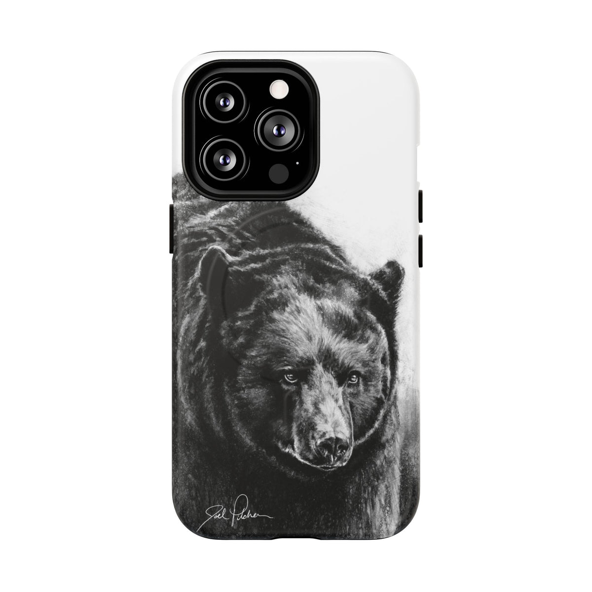 "Black Bear" Magnetic Tough Case