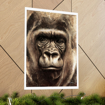 "Gorilla" Premium Matte Paper Print