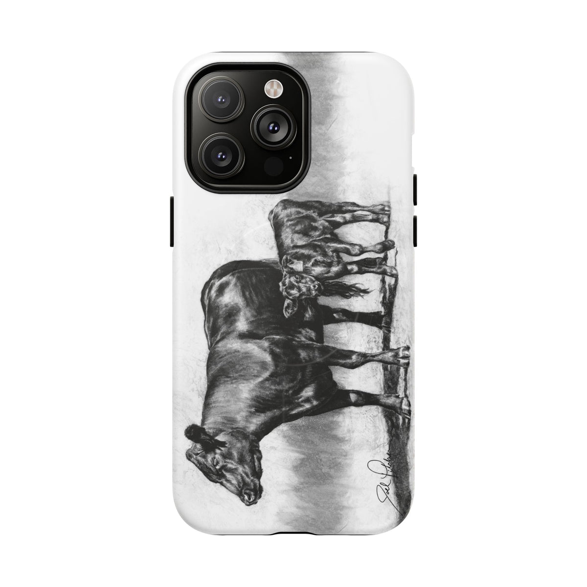 "Mama Cow & Calf" Magnetic Tough Case