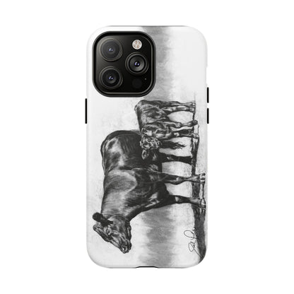 "Mama Cow & Calf" Magnetic Tough Case