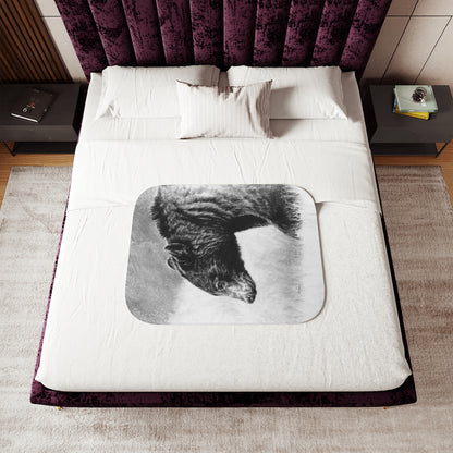 "Burly Bear" Sherpa Blanket.