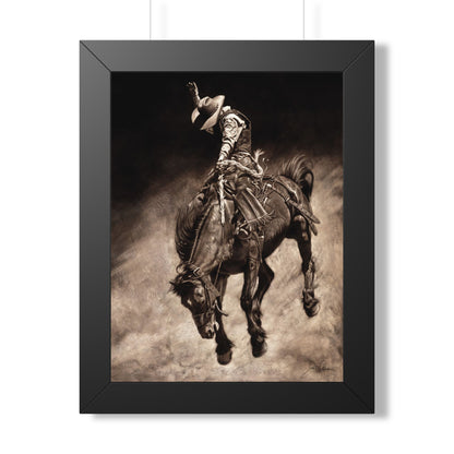 "Giddy Up" Framed Paper Print.