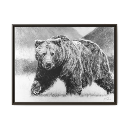 Grizzly II" Framed Canvas